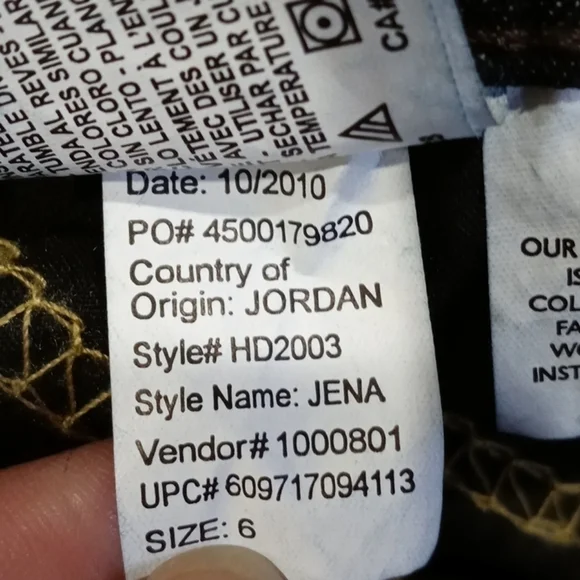 NWT Hannah denim blue jeans Jeans size 6 - Picture 14 of 15